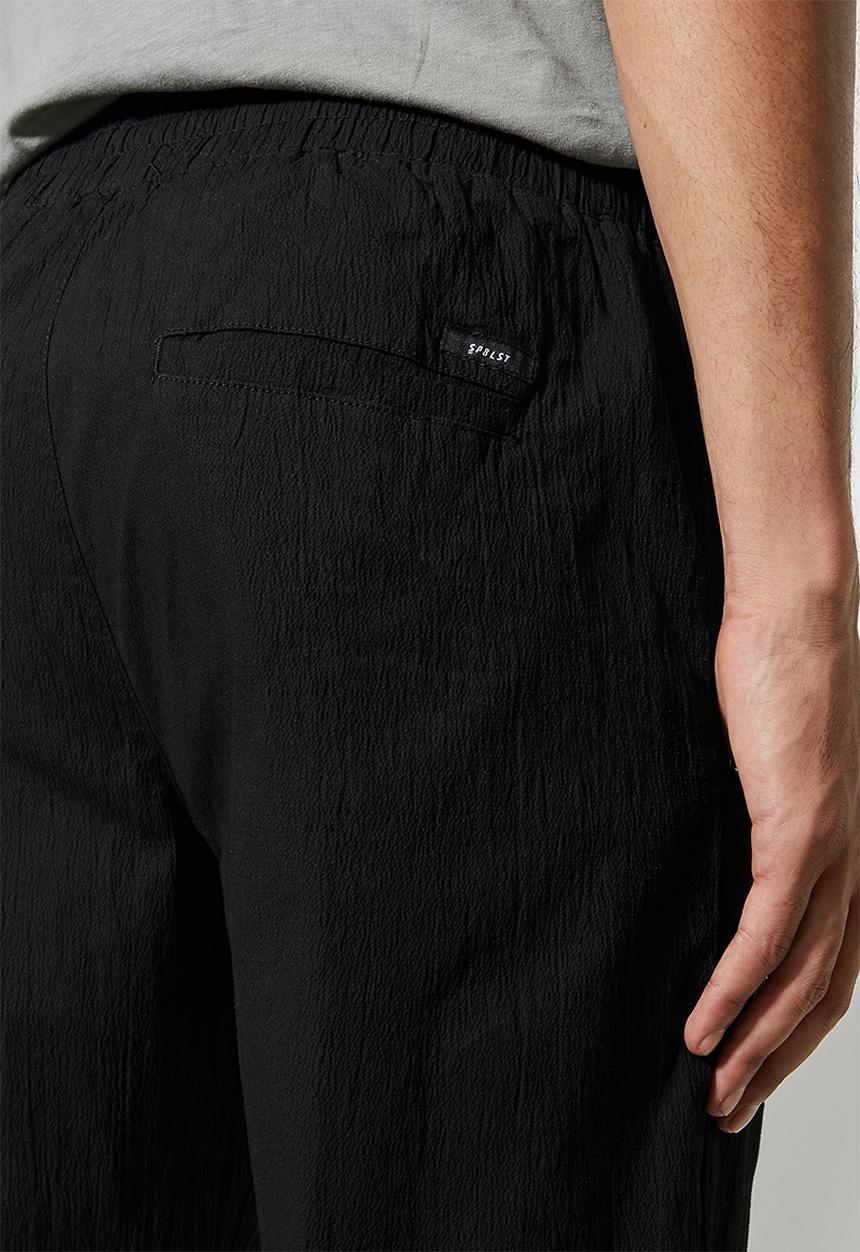 Superbalist - Deco seersucker elastic waistband pant - multi