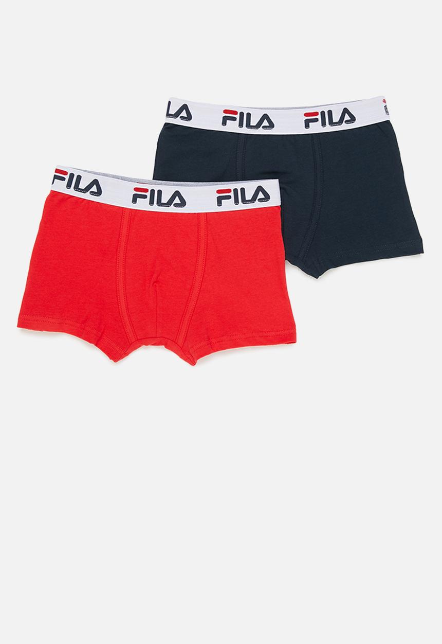 FILA - B2 (2 pk) trunk - chinese red  peacoat
