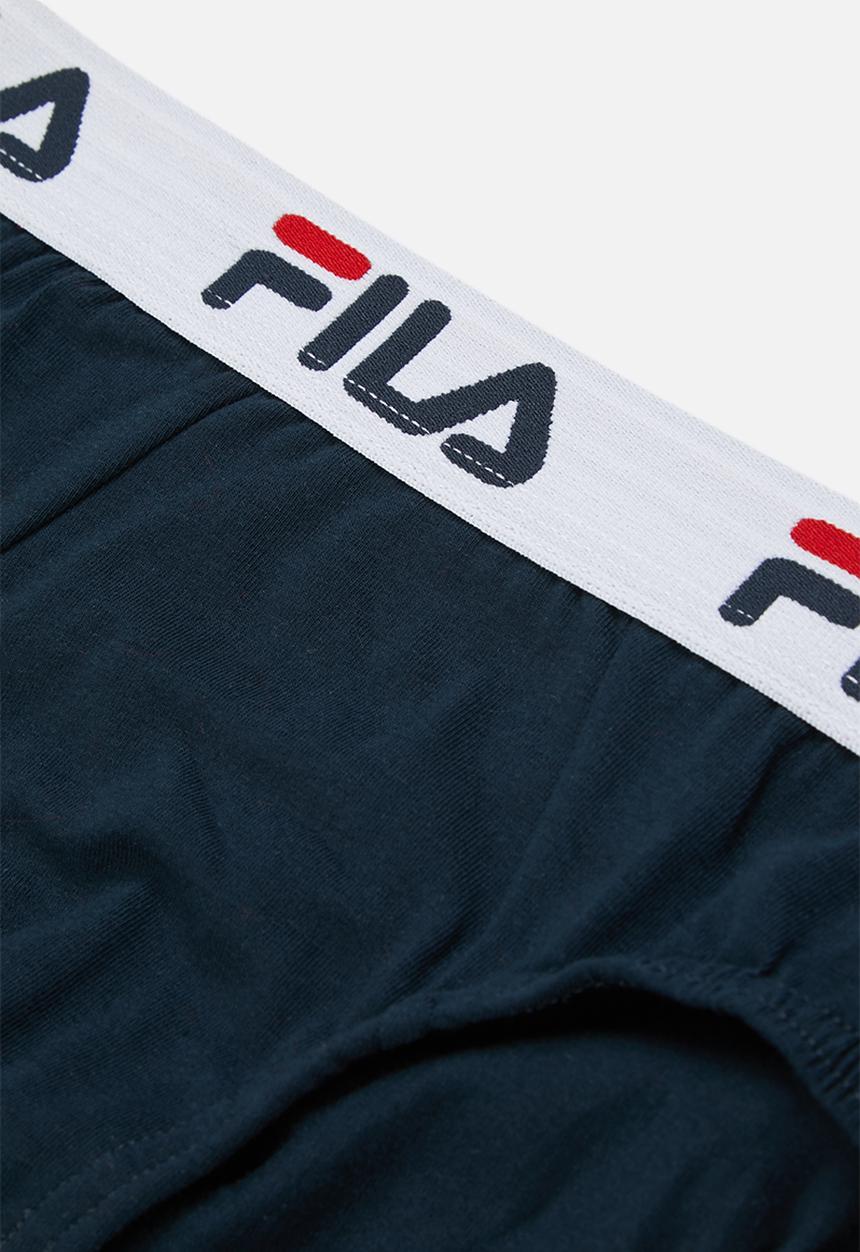 FILA - B5 (2 pk) brief - chinese red   peacoat