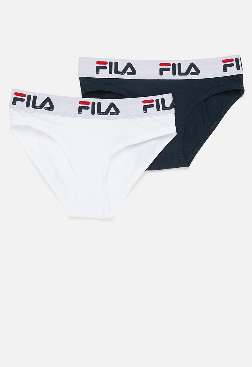 FILA - G4 (2 pk) brief - peacot white