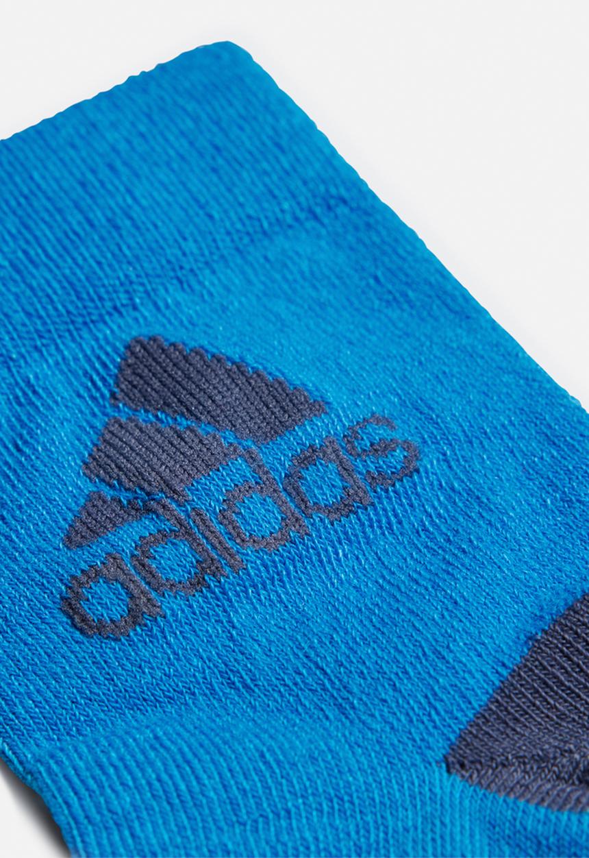 adidas Originals - Kids socks 3p - vivid red/blue/grey