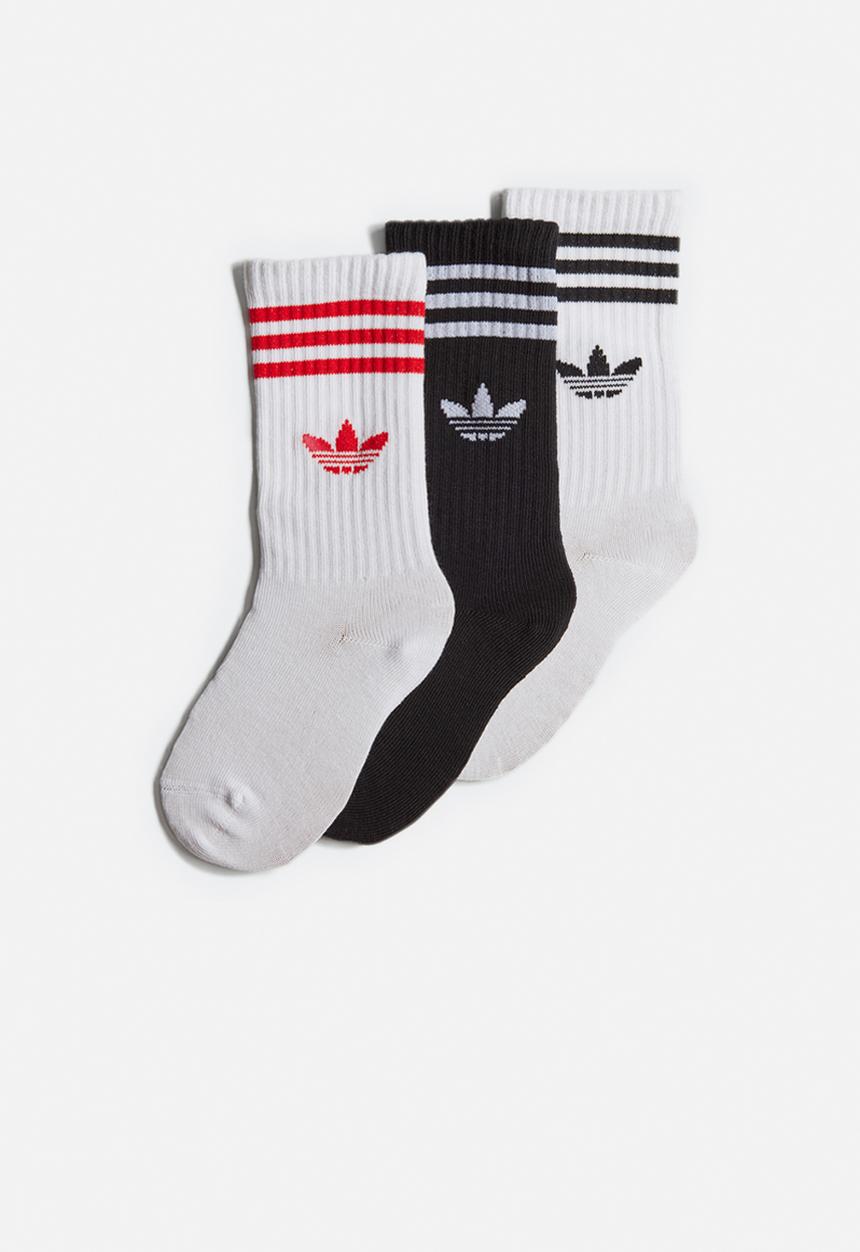 adidas Originals - Crew sock 3p - white