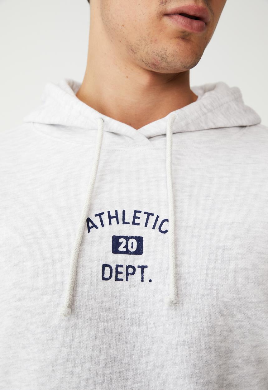 Cotton On - Graphic fleece pullover - white marle