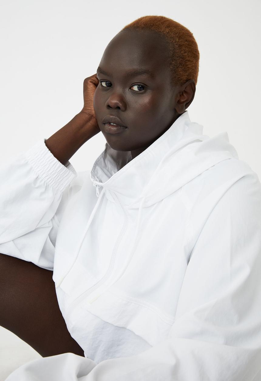 Cotton On - Curve the anorak - white