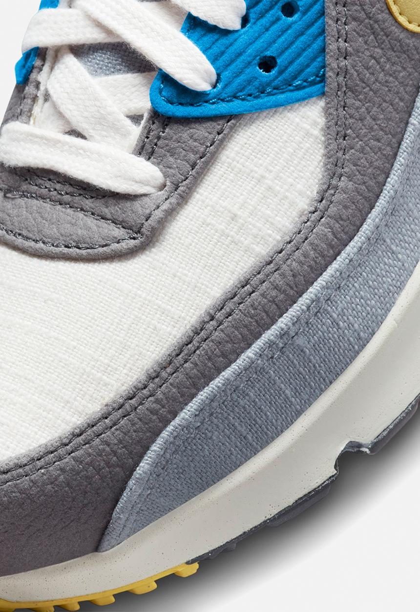 Nike - Nike air max 90 - phantom/celery-iron grey-rush pink