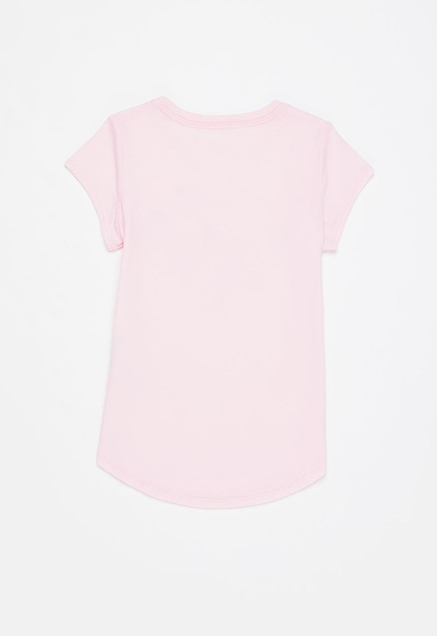 Nike - Nike girls seasonal heart tee - pink foam