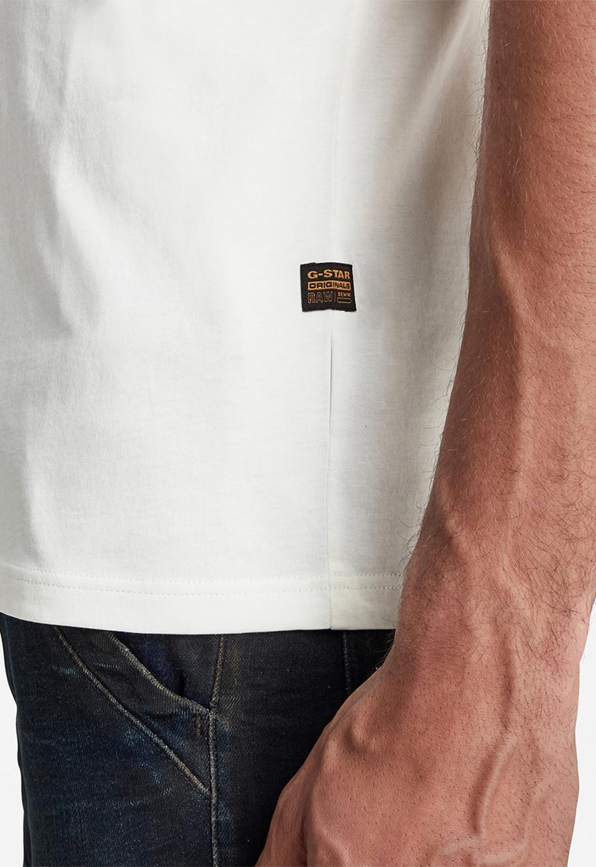G-STAR - Base-s r t short sleeve - white