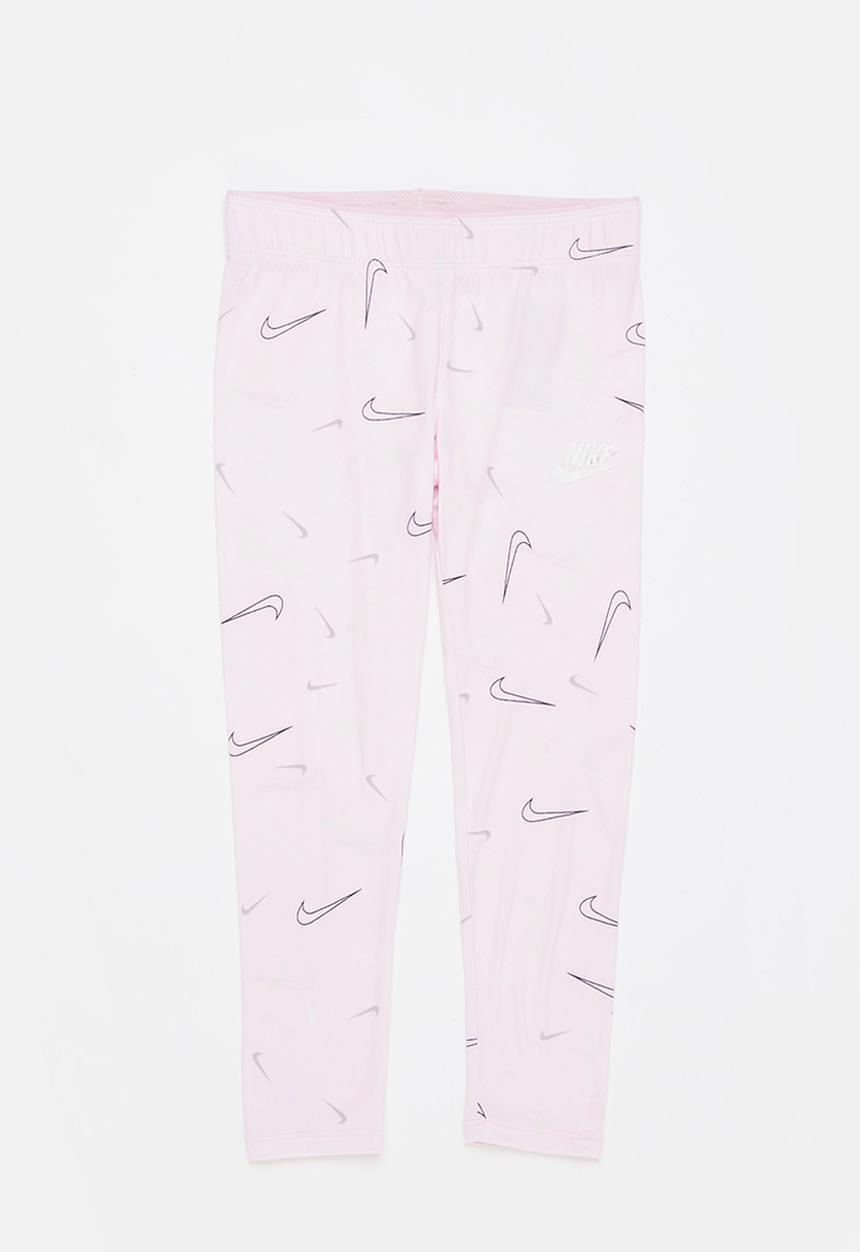 Nike - Nike girls swooshgetti legging - pink foam