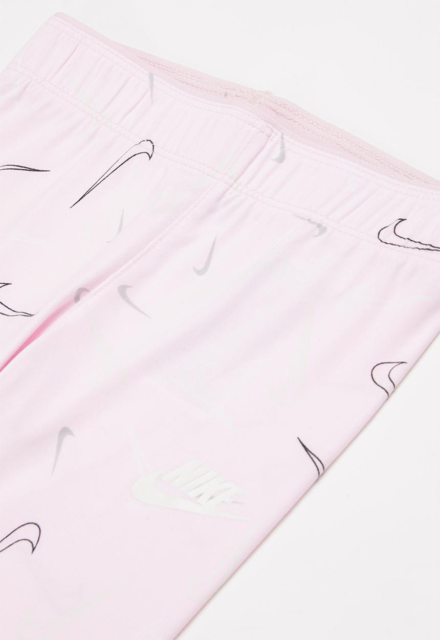 Nike - Nike girls swooshgetti legging - pink foam