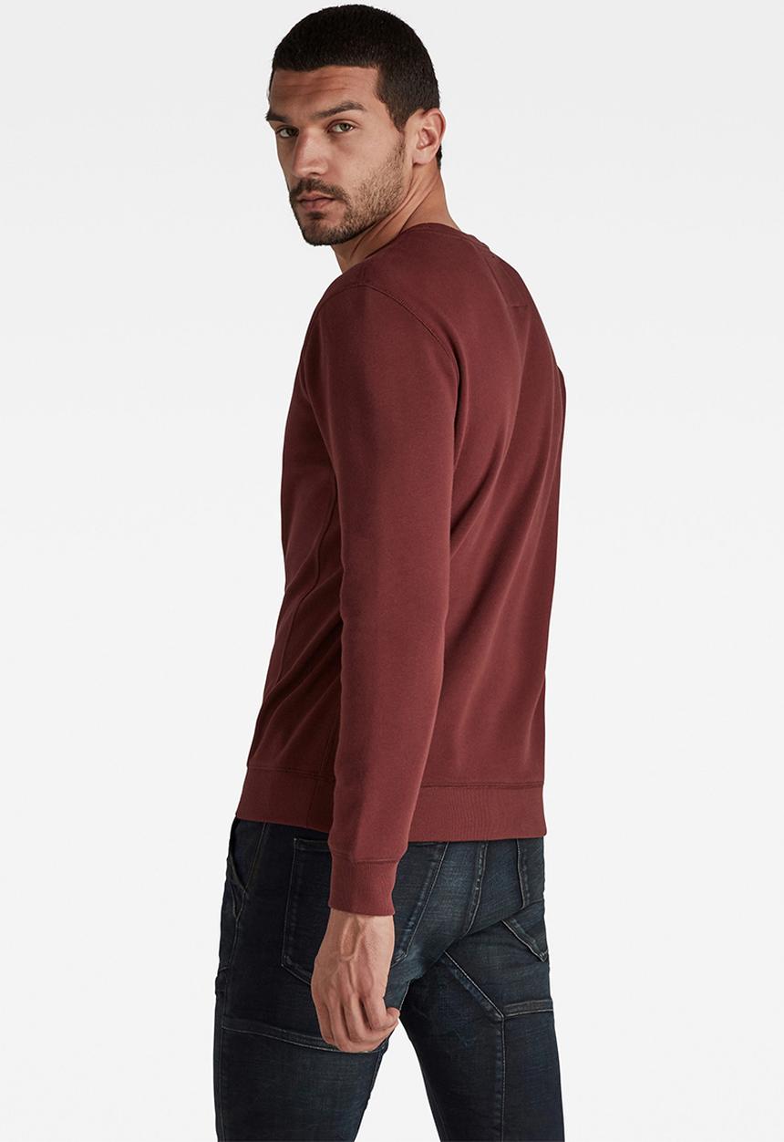 G-STAR - Premium core r sw long sleeve - red