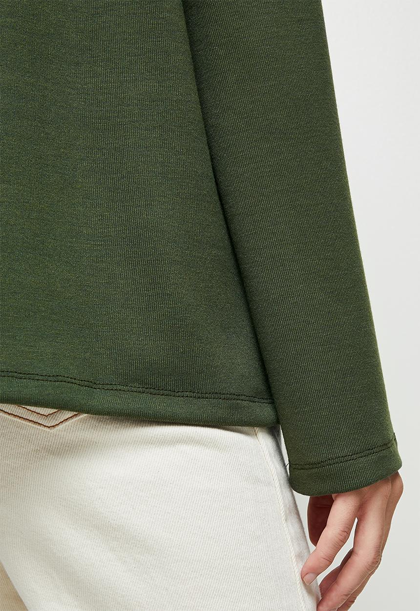 edit - Dolman texture tee - fatigue