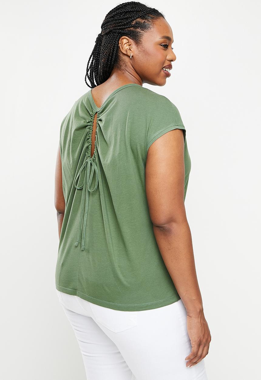 MANGO - Plus T-shirt vicky14 - green