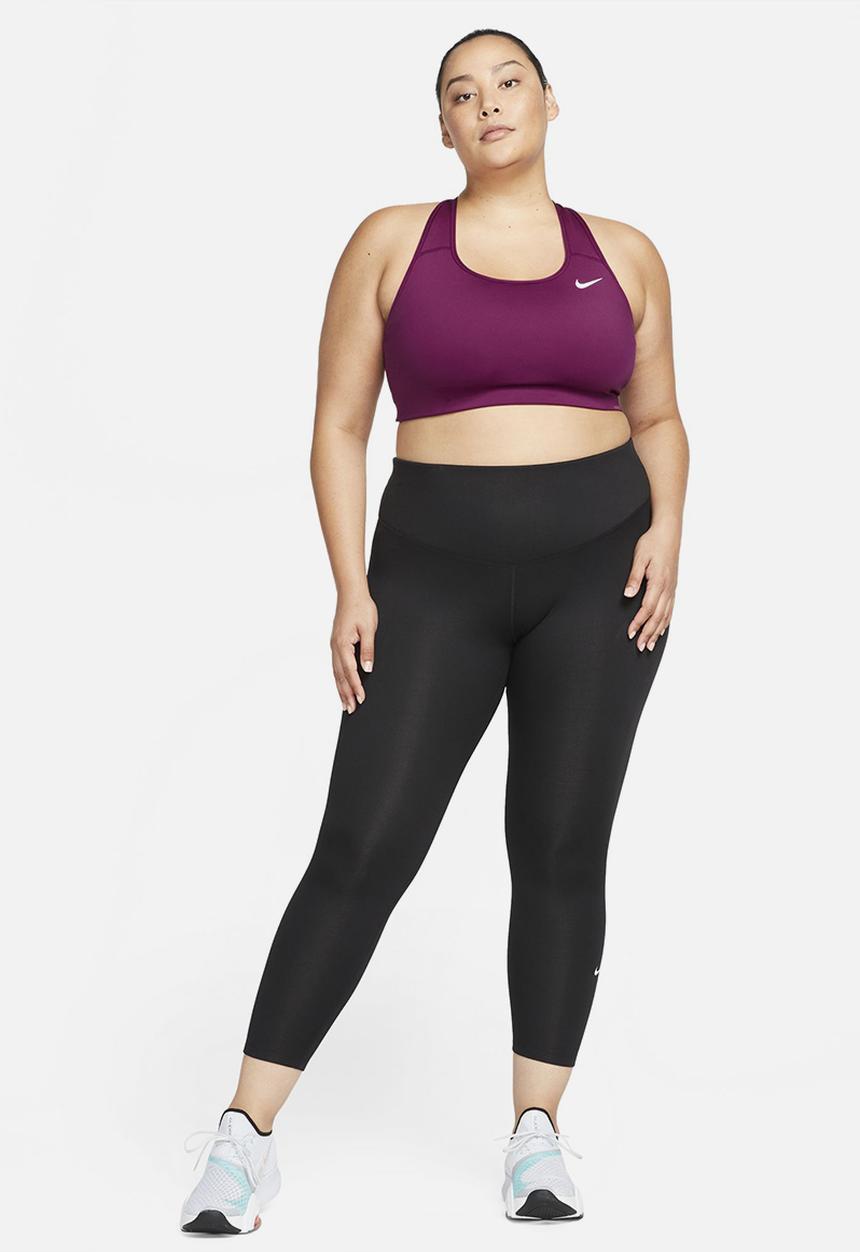 Nike - Plus nk df swsh plus bra non pad - sangria & white