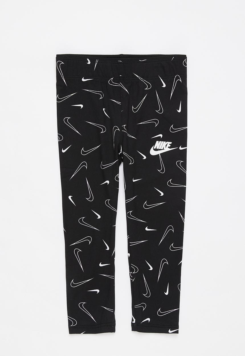 Nike - Nkg swooshfetti legging - black