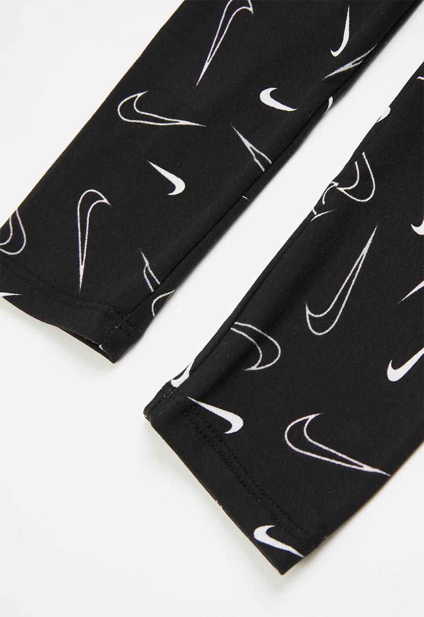 Nike - Nkg swooshfetti legging - black