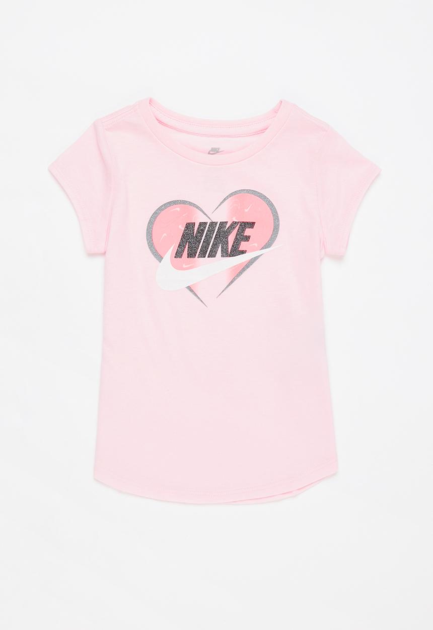 Nike - Nkg seasonal heart tee - pink foam