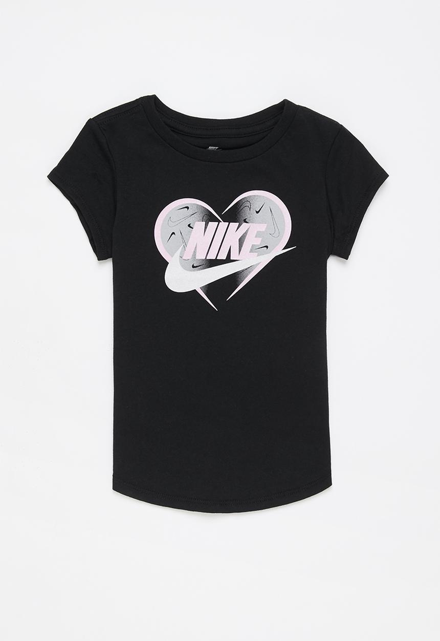 Nike - Nkg seasonal heart tee - black