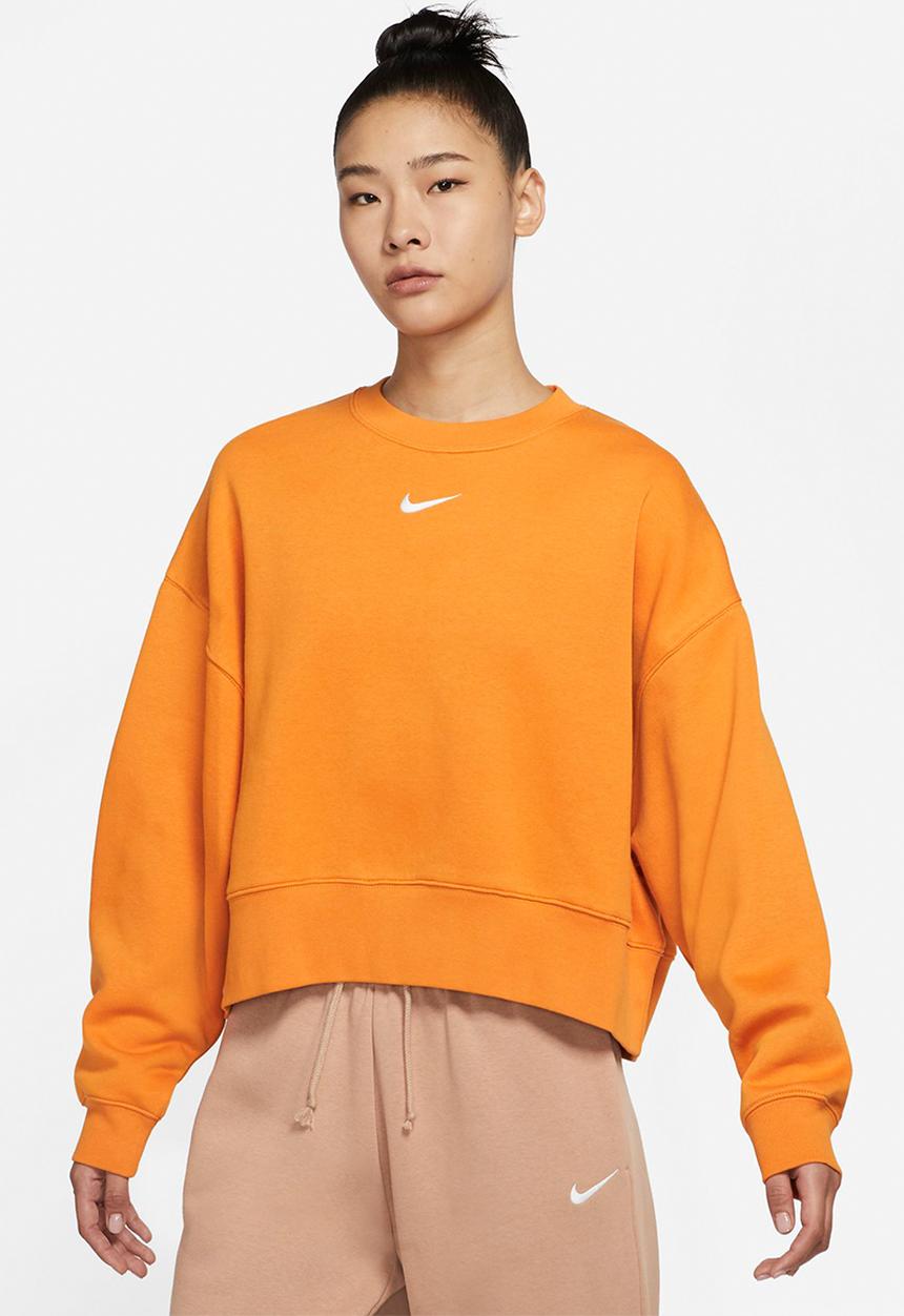 Nike - Nsw essntl clctn flc os crw - light curry