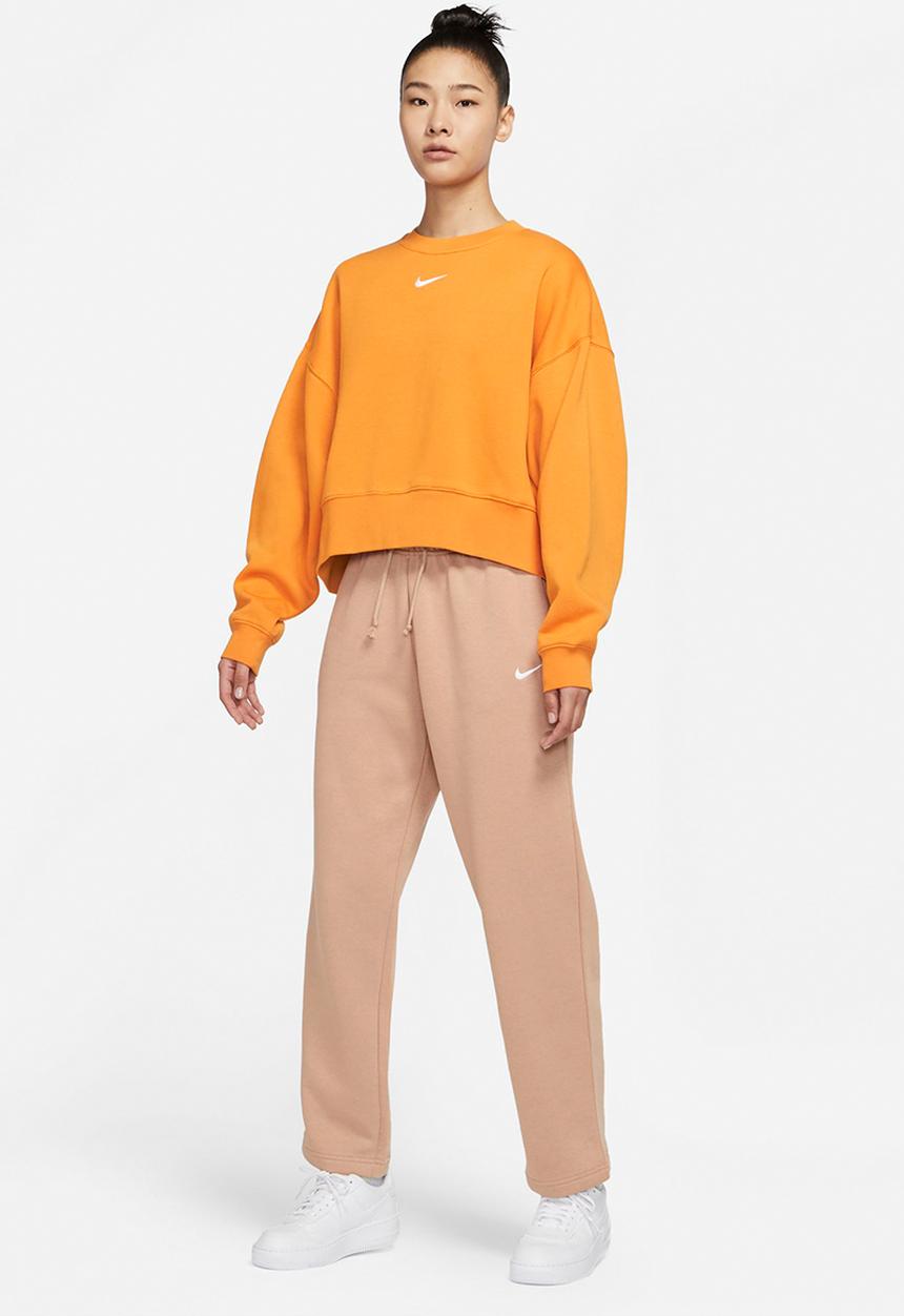Nike - Nsw essntl clctn flc os crw - light curry