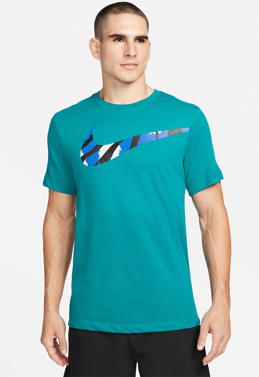 Nike - Nike Dri-FIT Sport Clash Men's Training T-Shirt - bright spruce