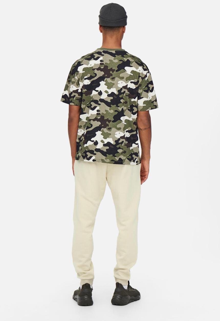 Only & Sons - Nasa rlx short sleeve tee - olive night 