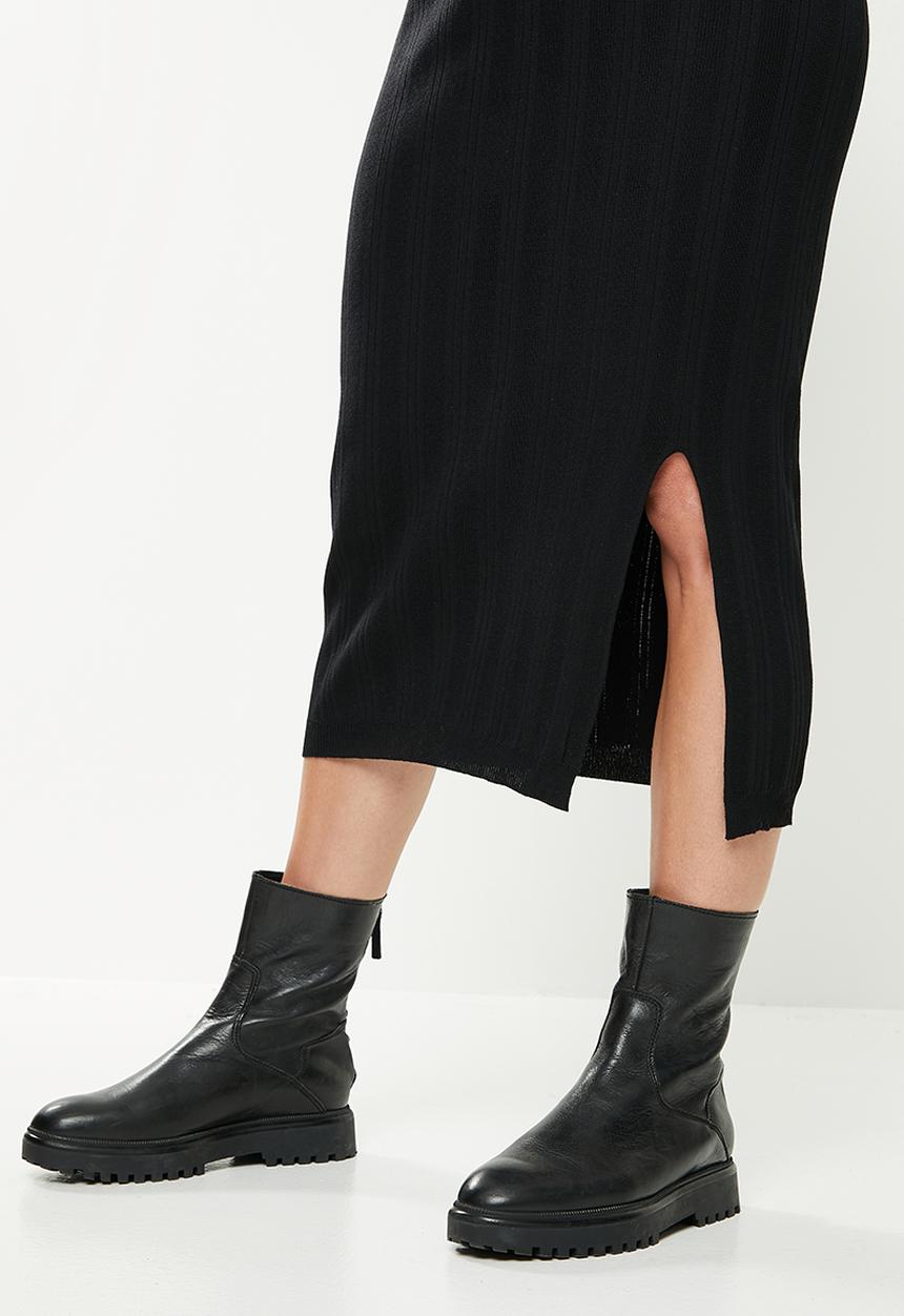 Cotton On - Maternity friendly foxy midi skirt - black