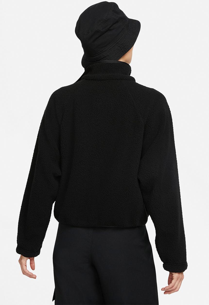 Nike - Nsw essential sherpa jacket - black