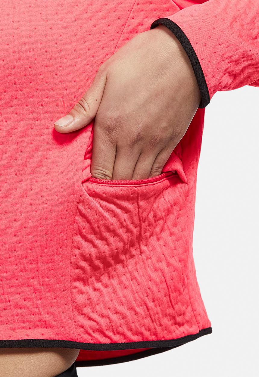 Nike - W nk tf run dvn midlayer - fusion red/black