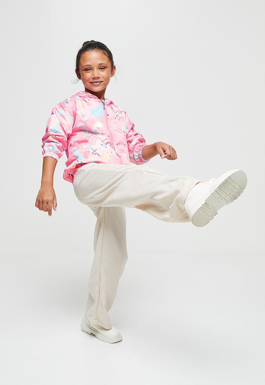 Pop Candy - Unicorn printed windbreaker - pink