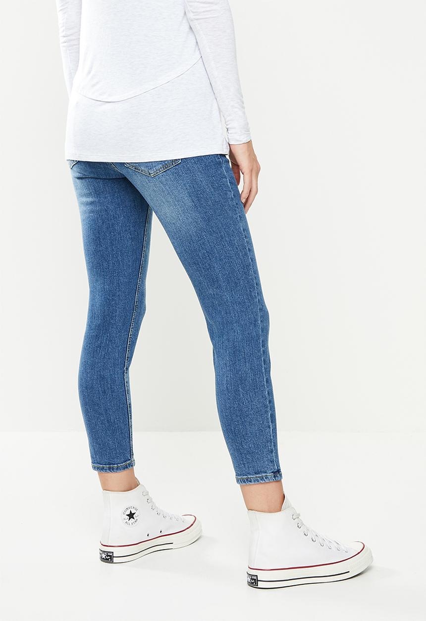 Glamorous - Maternity skinny jeans - light blue 