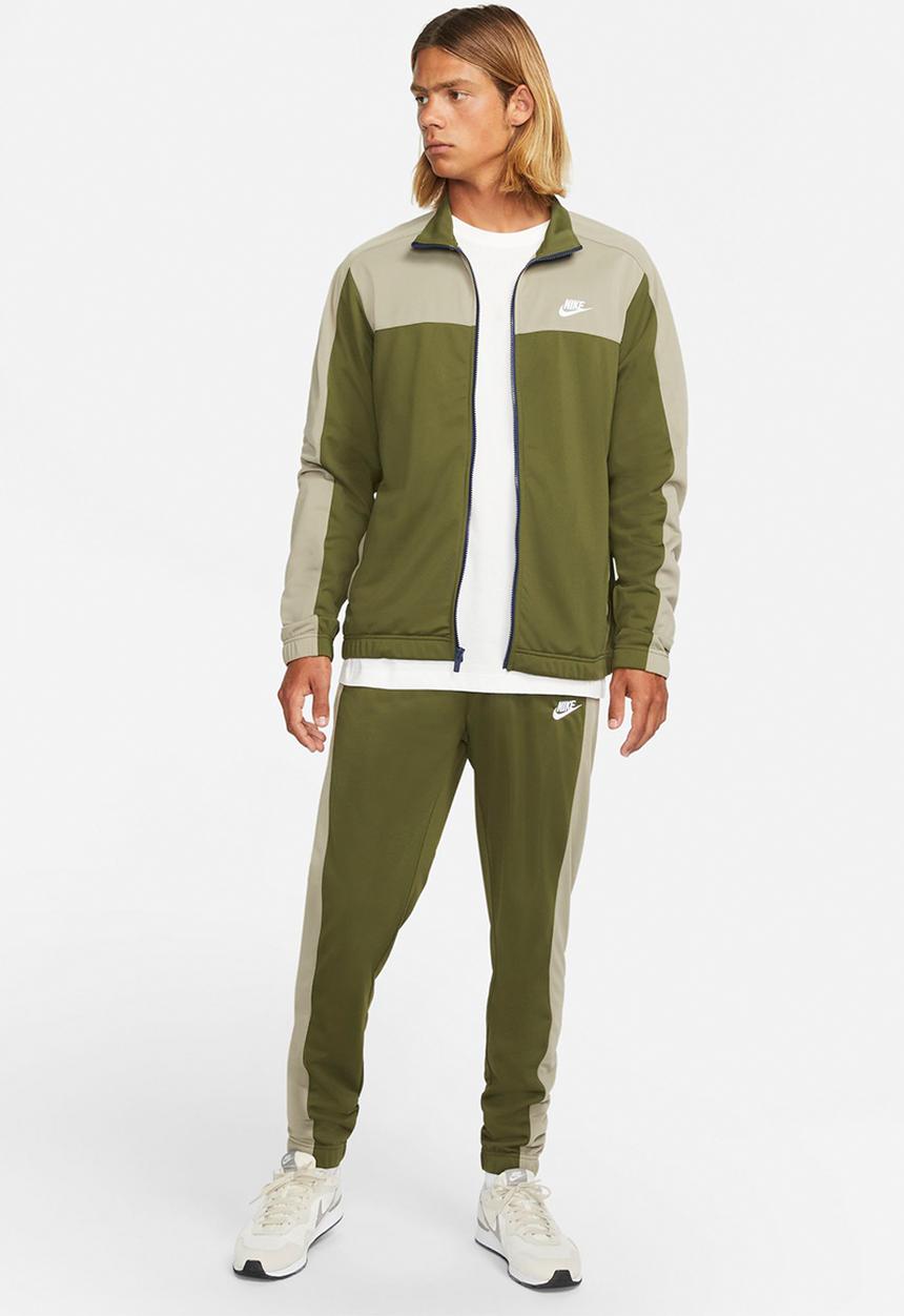 Nike - NSW  Spring PolyKnit Tracksuit  - rough green/white