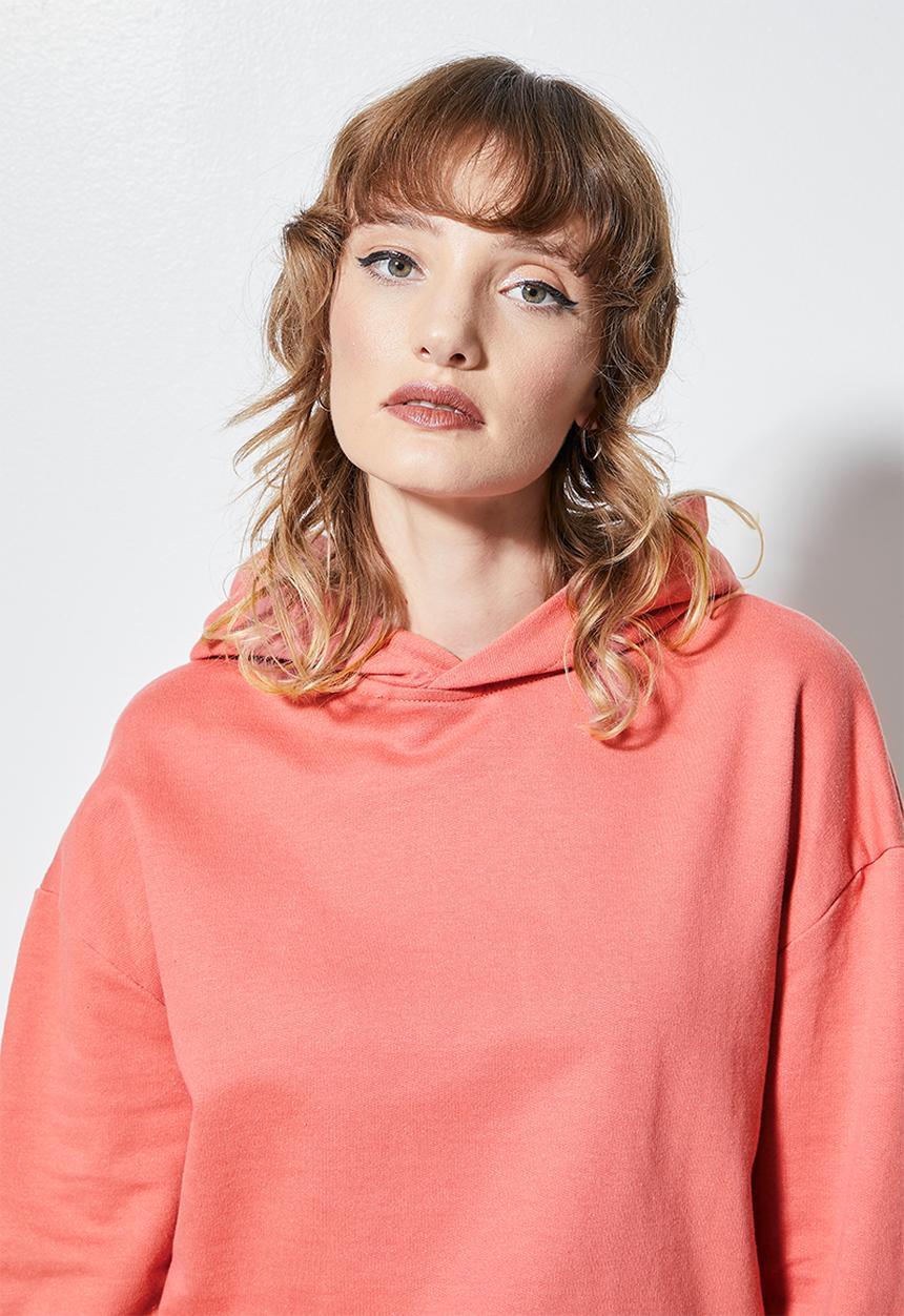 Superbalist - Crop hoodie - blush