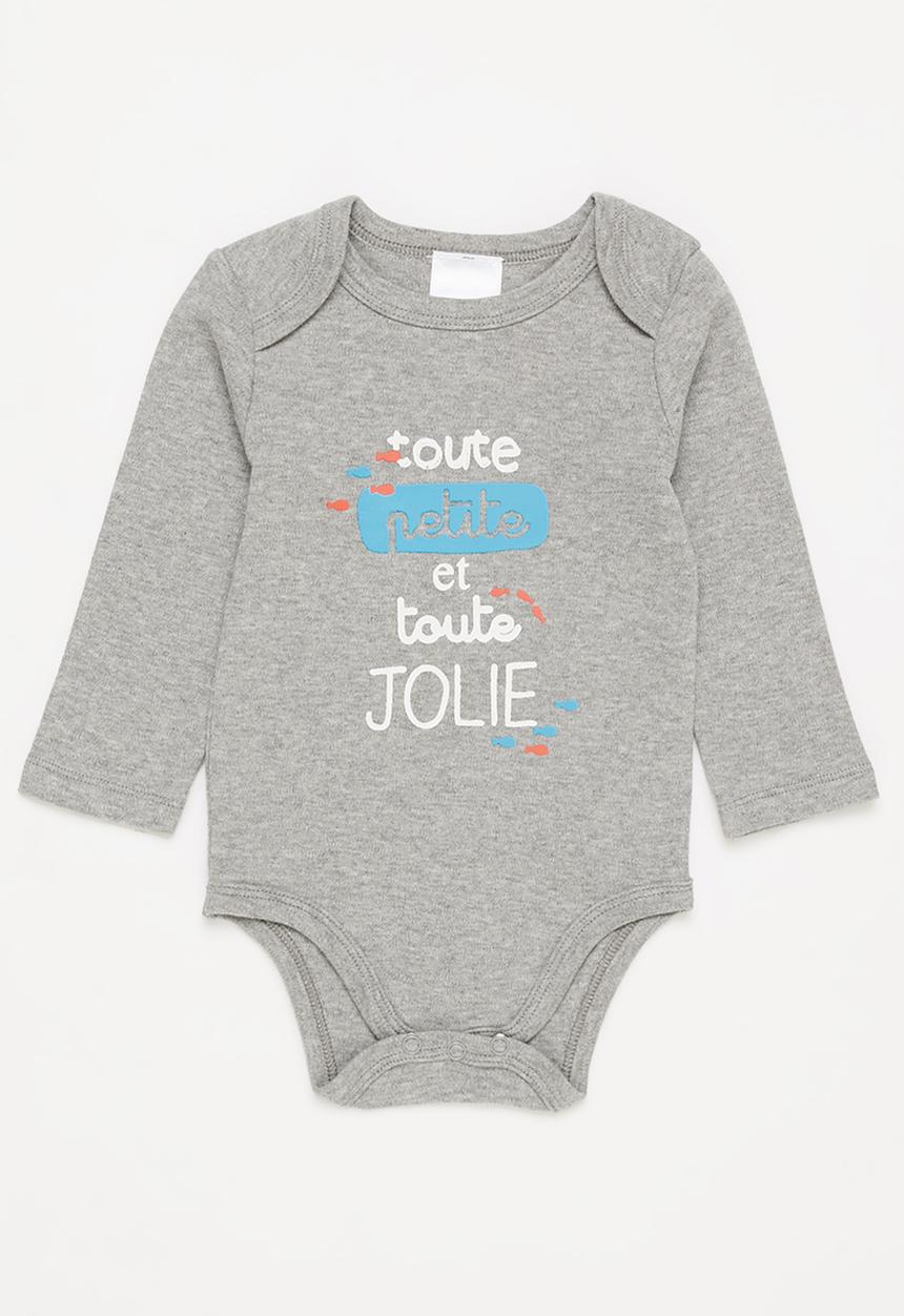 Pop Candy - Baby 3 pack elephant babygrows - multi 