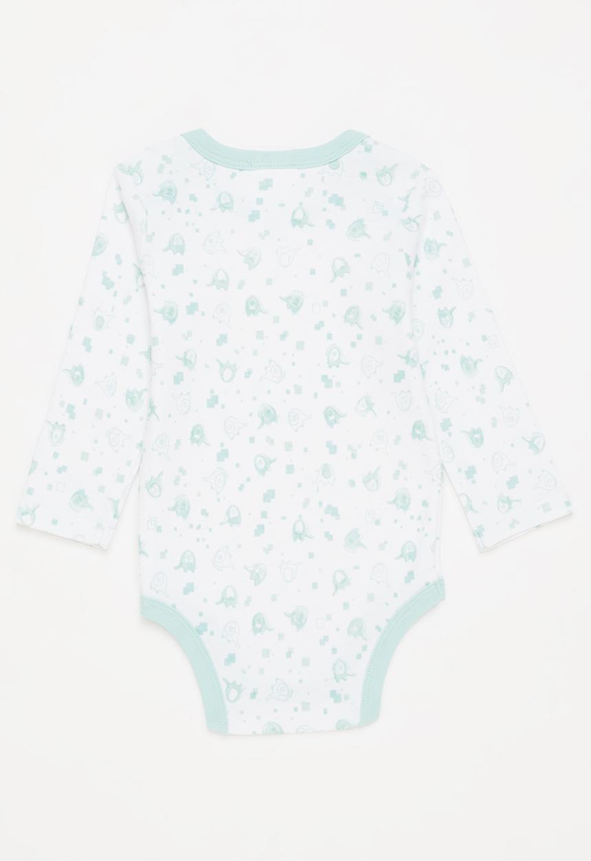 Pop Candy - Baby 3 pack elephant babygrows - multi 