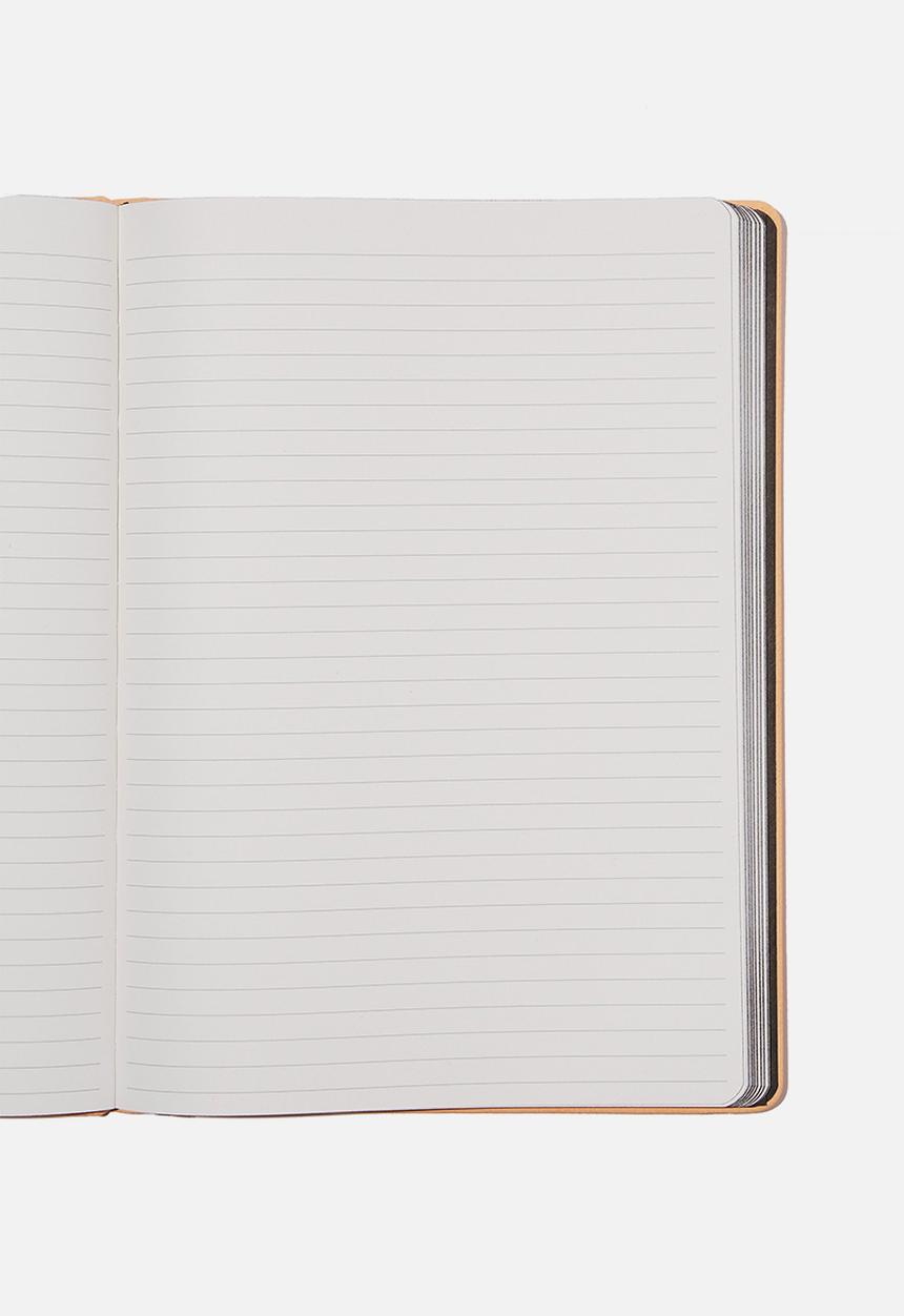 Typo - A4 buffalo journal-tropical peach