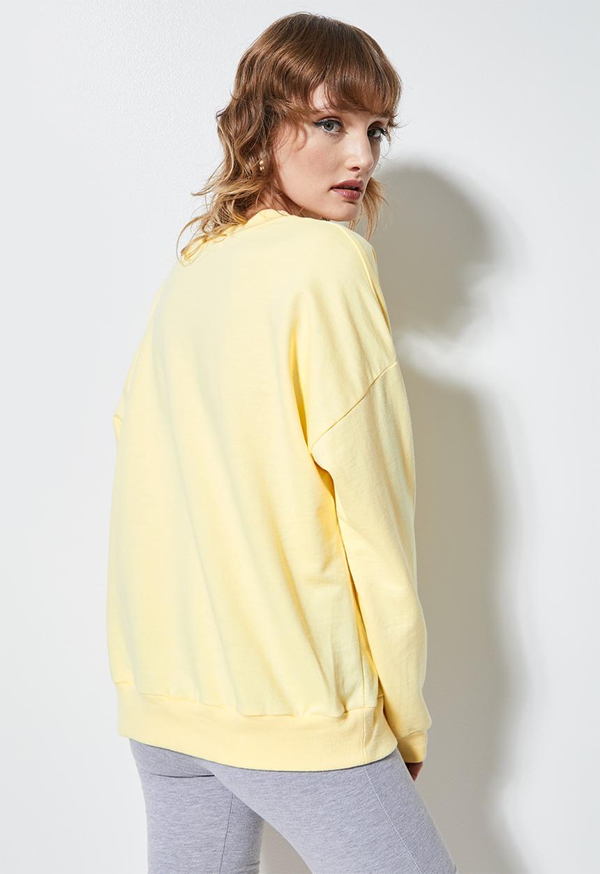Superbalist - Crew neck sweat - butter yellow