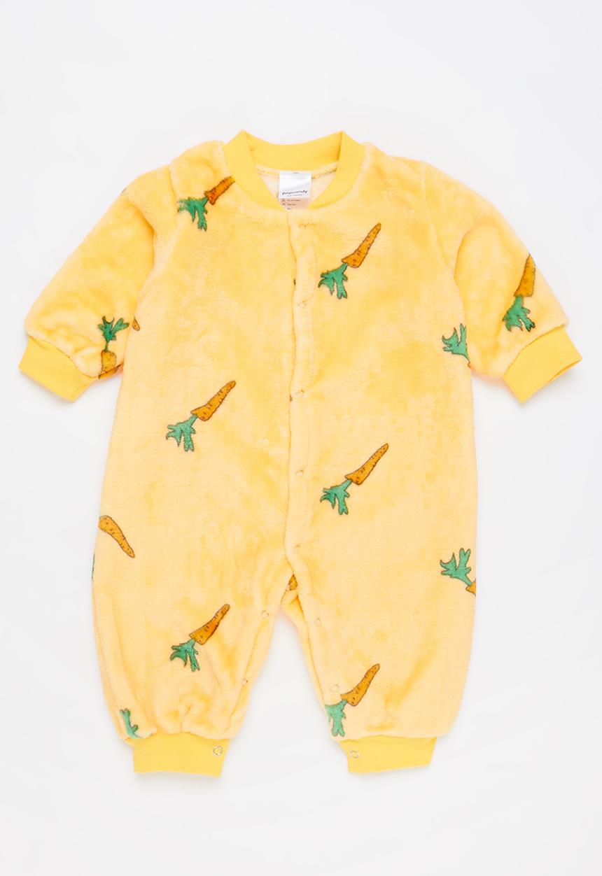Pop Candy - Baby carrot romper - yellow