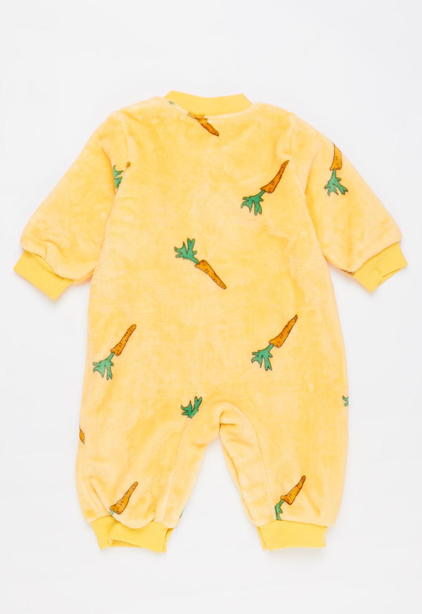 Pop Candy - Baby carrot romper - yellow