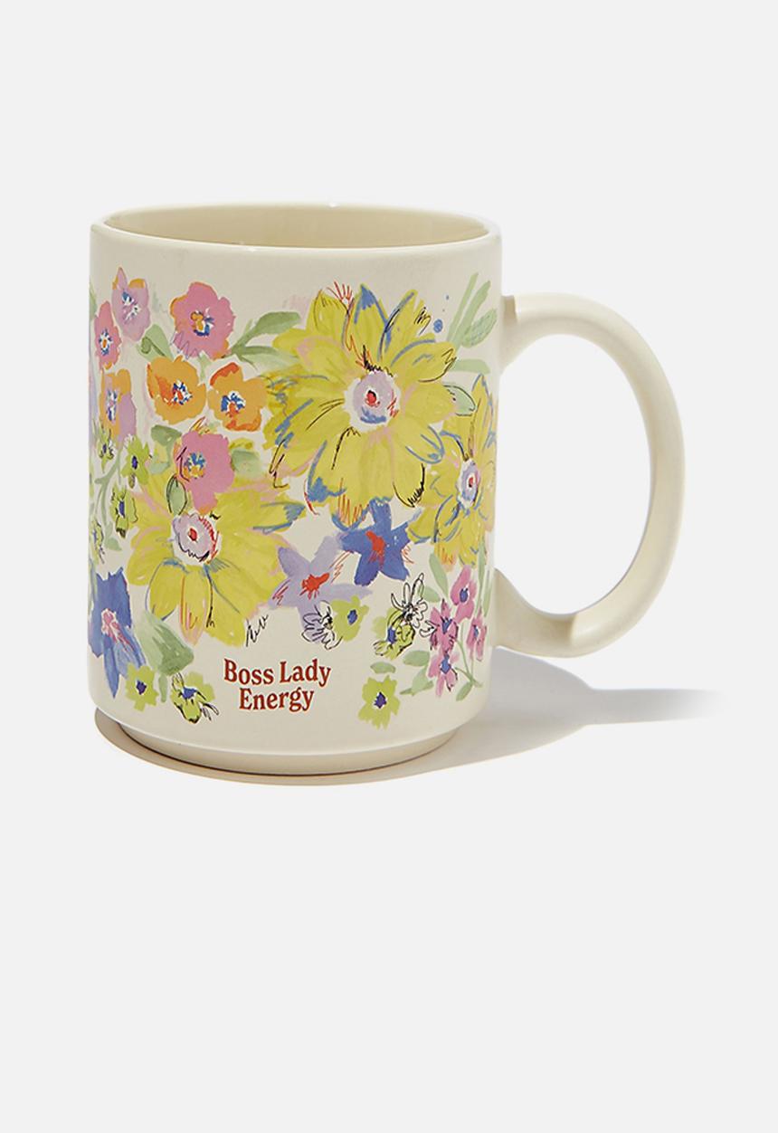 Typo - Daily mug - boss lady energy - multi