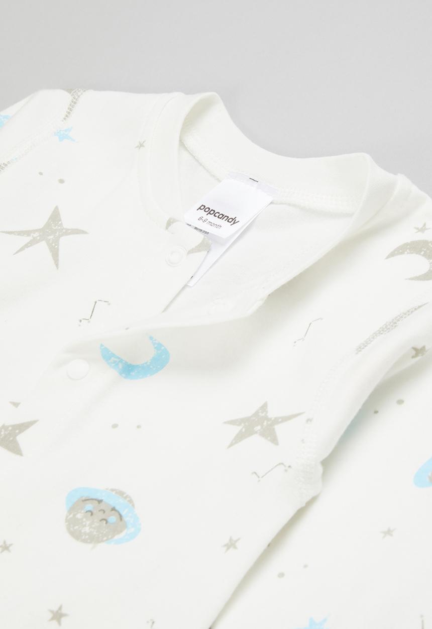 Pop Candy - Baby star print babygrow - multi 
