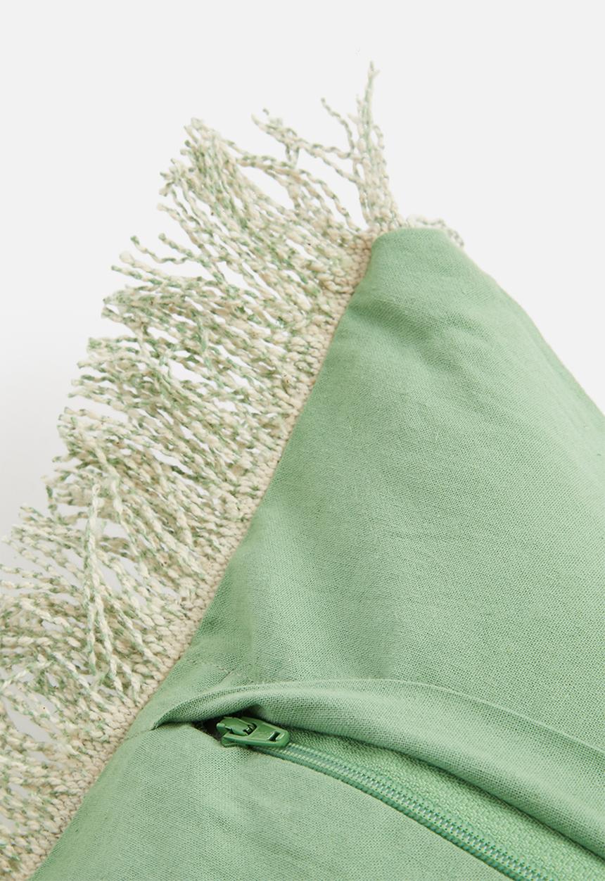 Sixth Floor - Squig cushion cover - green 