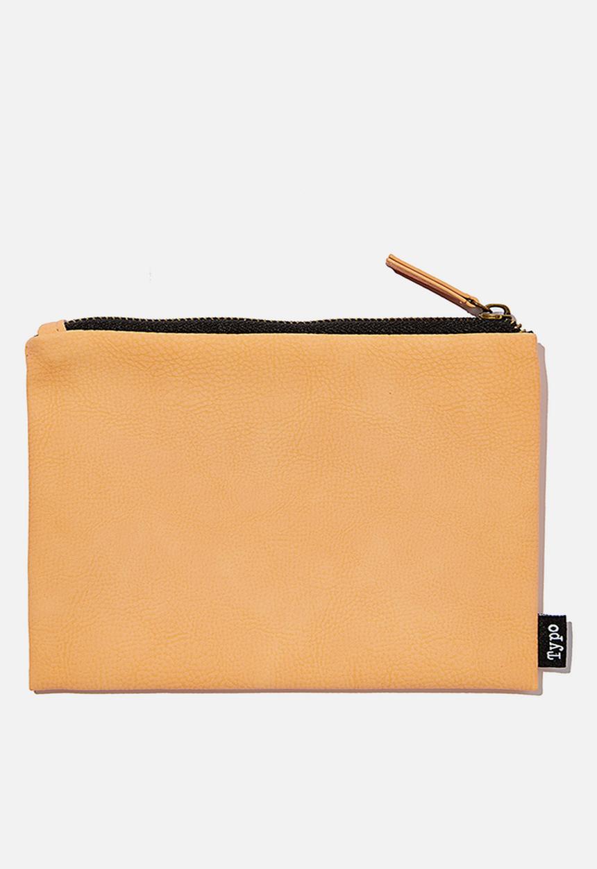 Typo - Buffalo pencil case - tropical peach