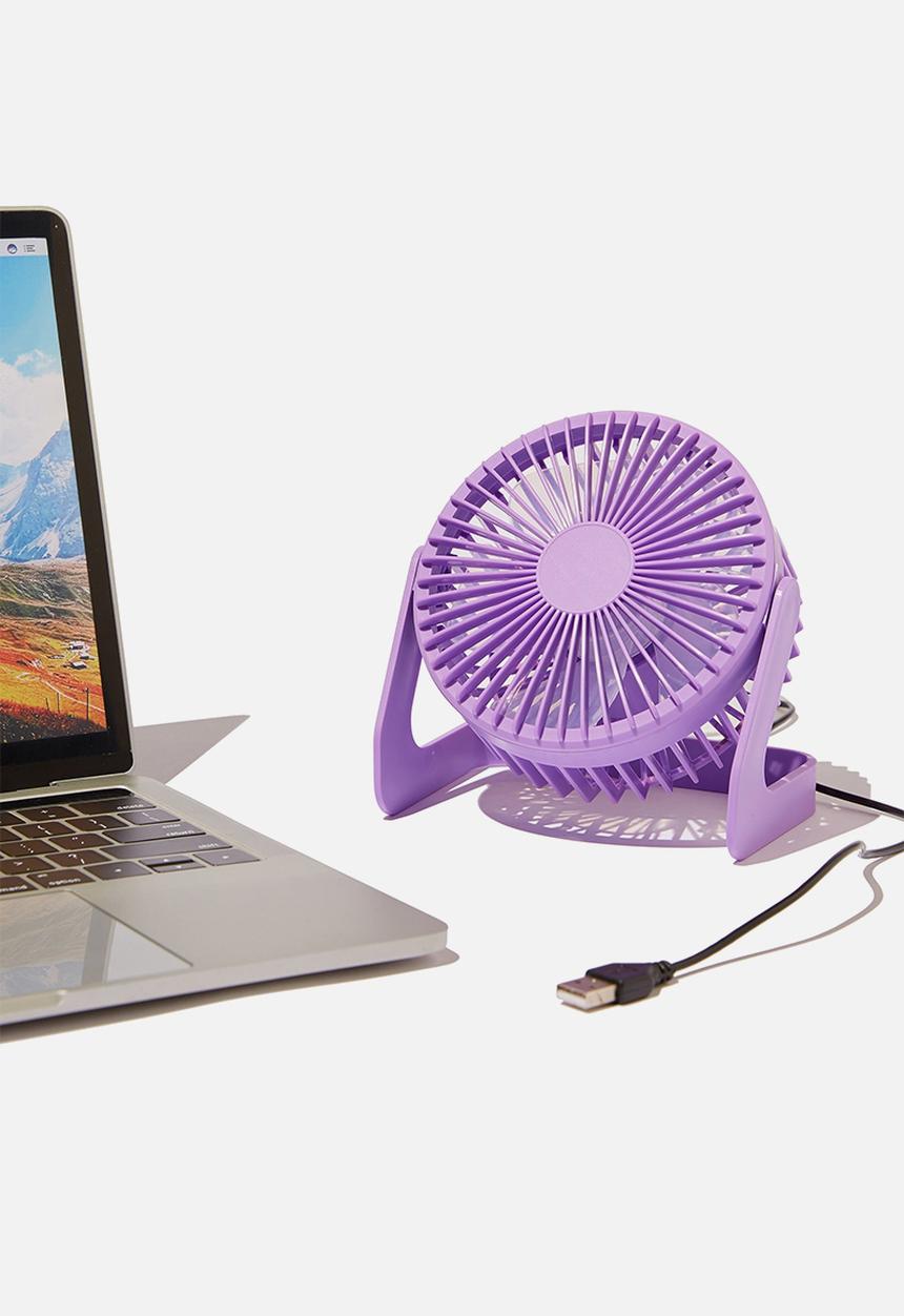 Typo - Mini fan-electric purple