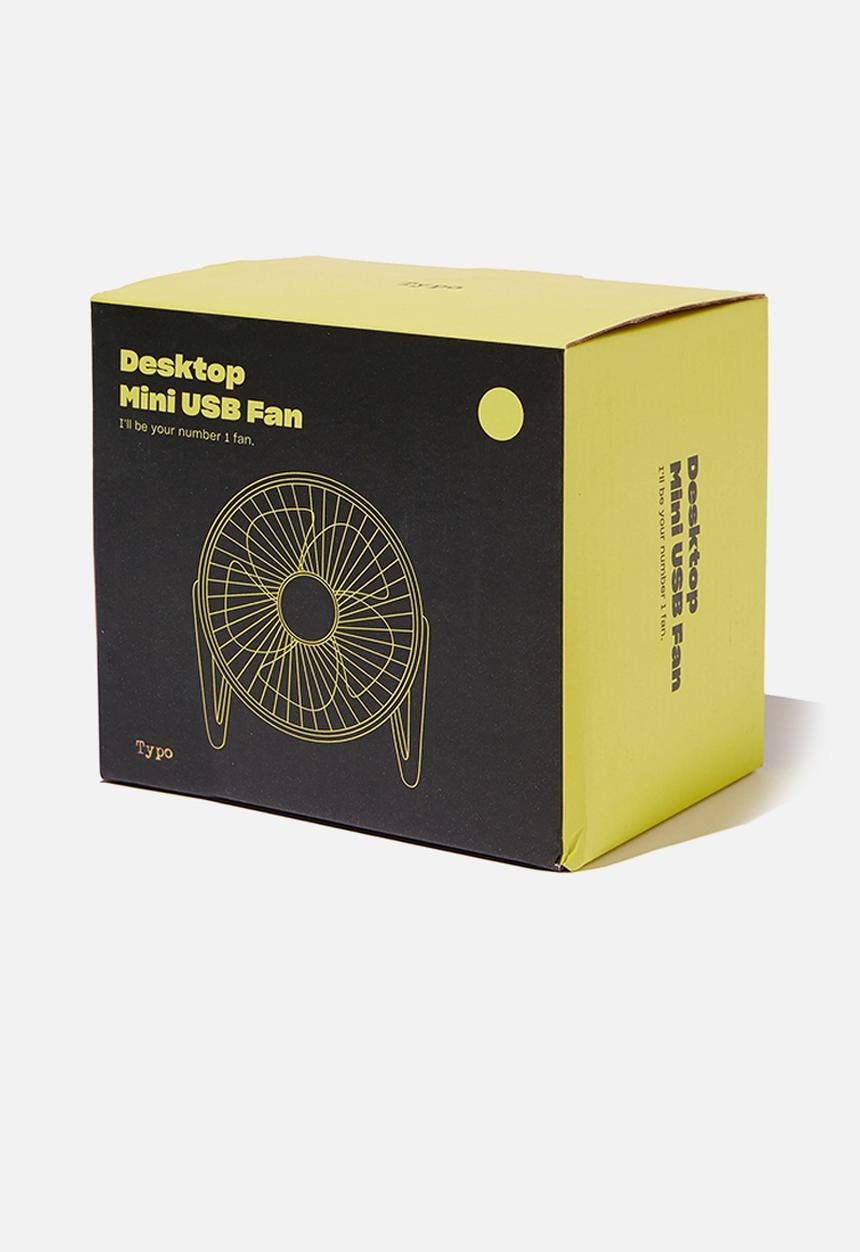 Typo - Mini fan - zest