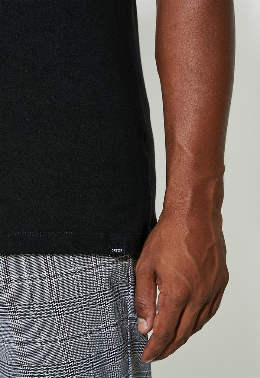 Superbalist - Nate crew neck tee - black