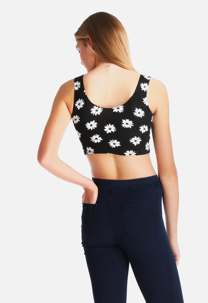 American Apparel - Cotton Spandex Crop Top