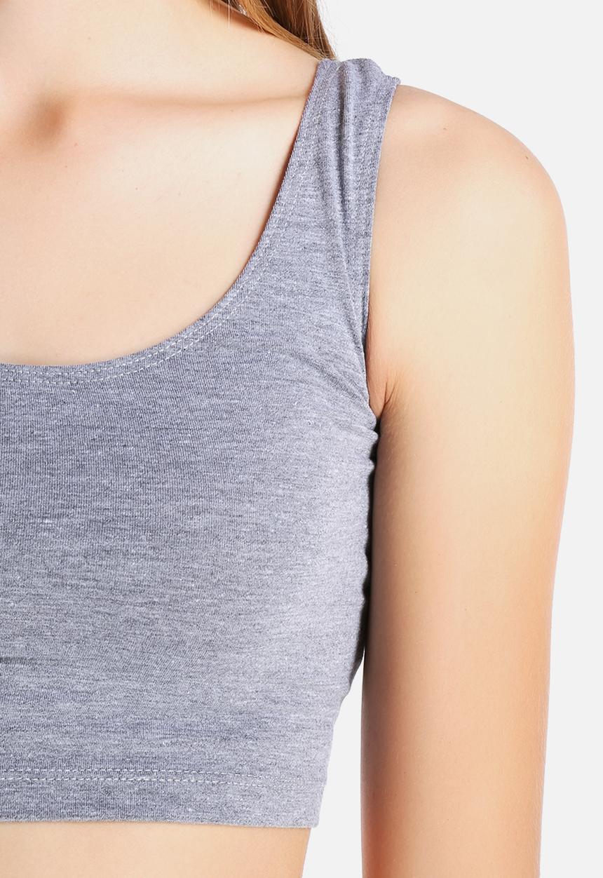 American Apparel - Cotton Spandex Crop Top