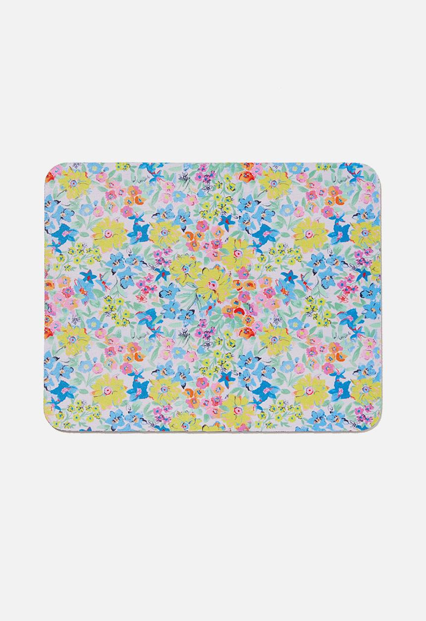 Typo - Neoprene mouse pad-handcrafted floral