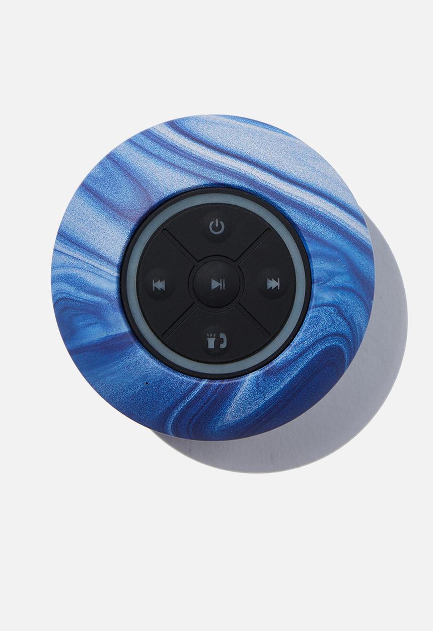 Typo - Led shower speaker-earth marble blue 2.0