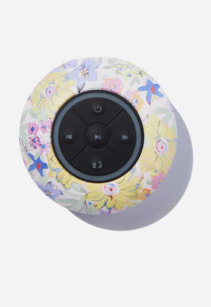 Typo - Led shower speaker-handcrafted floral 2.0
